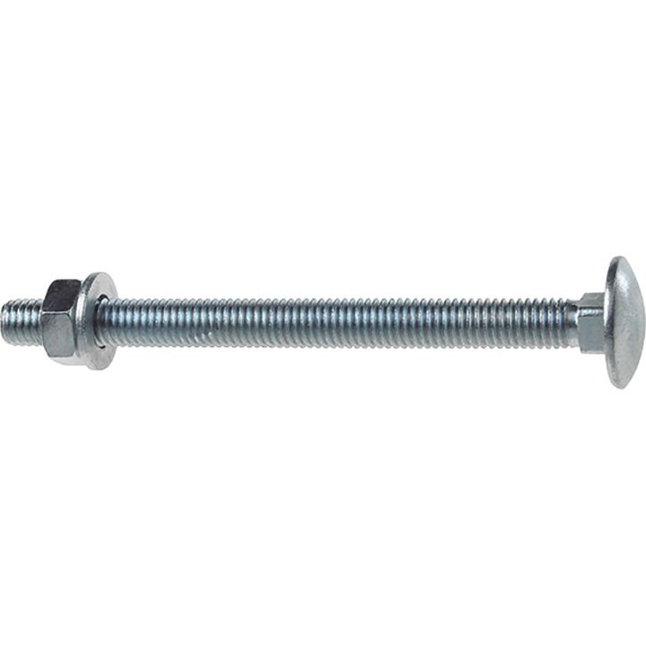 Unifix Cup Square Hex Bolt & Nut M8 x 90mm Pack of 5