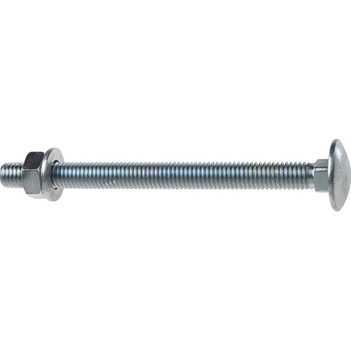 Unifix Cup Square Hex Bolt & Nut M6 x 75mm Pack of 10