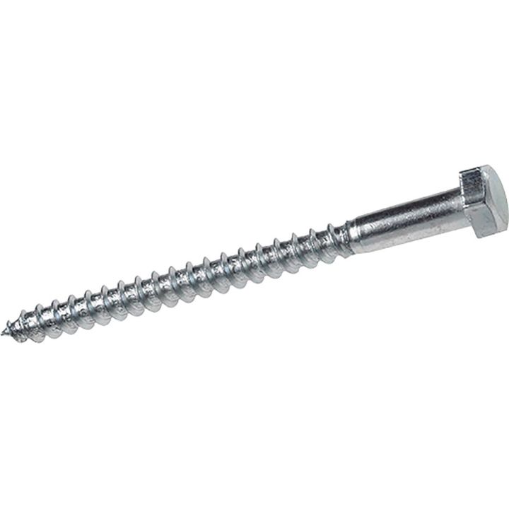 Unifix Hex Head Coach Screw M10 x 100mm Pack of 24
