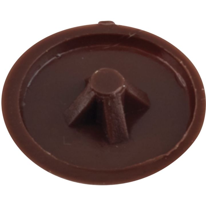 Plustop Screw Cover Brown Pack of 50