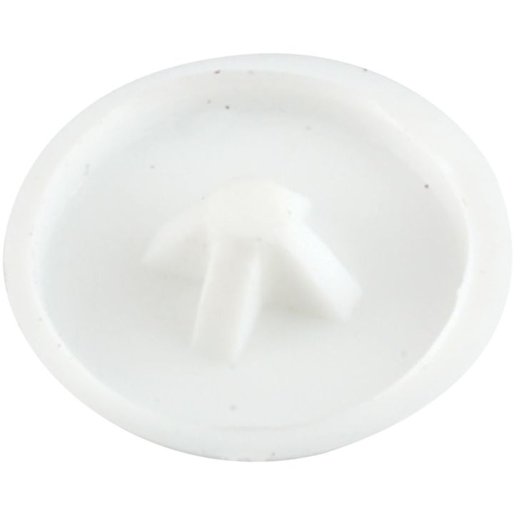 Plustop Screw Cover White Pack of 50
