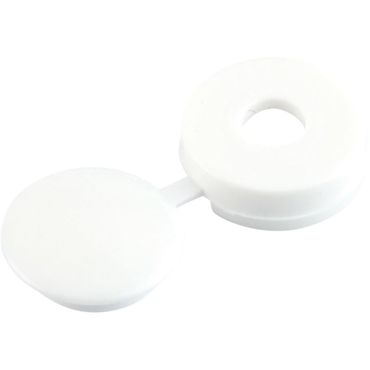 Domecap Screw Cover White