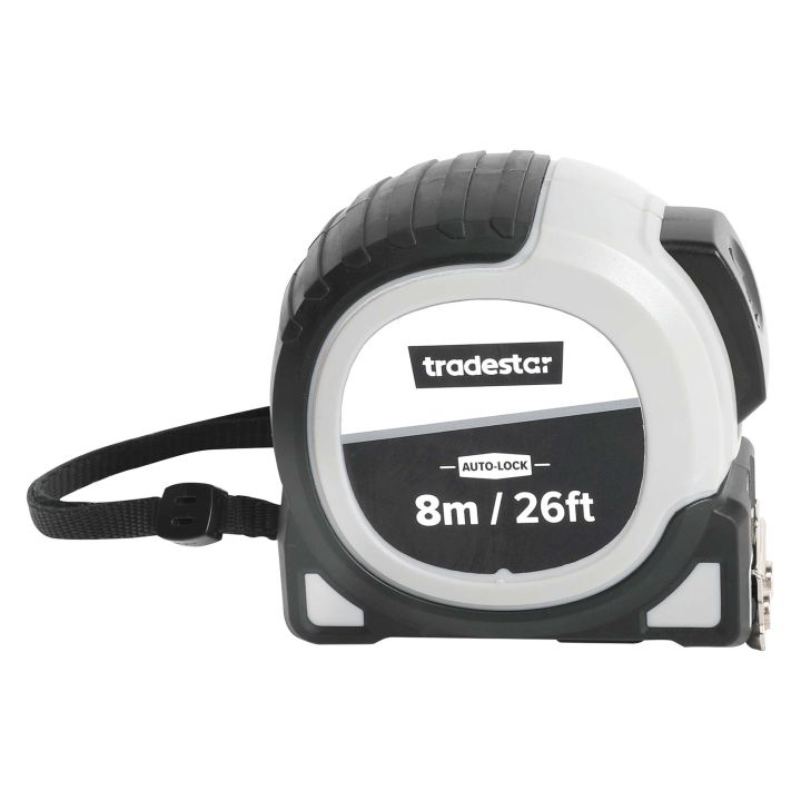 Tradestar Self Locking Tape Measure 8m