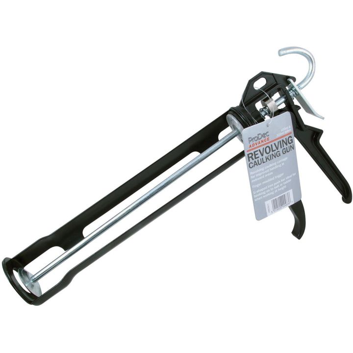 ProDec Advance Heavy Duty Revolving Caulking Gun for Applying 400ml and 310ml Cartridge