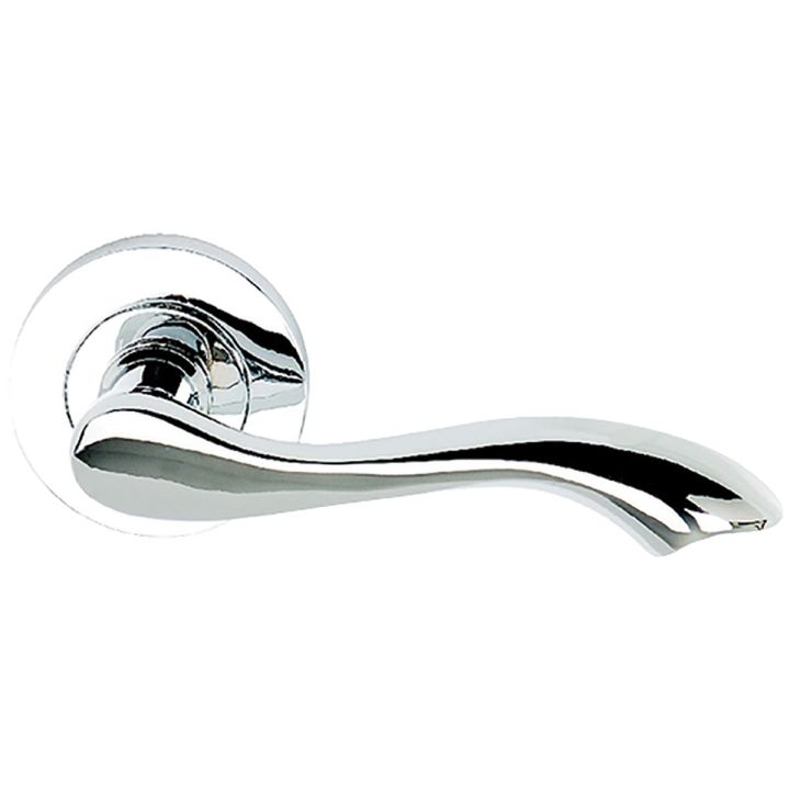 Venus Lever Door Handles Polished Chrome