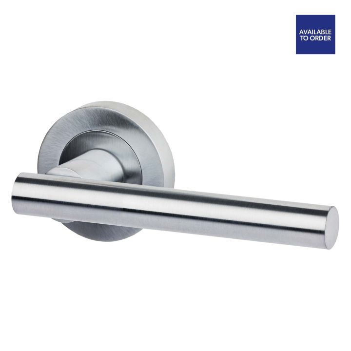 Hyperion Satin Chrome Door Handle Pack