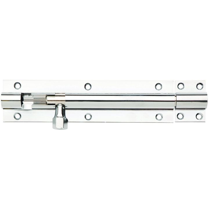 Barrel Bolt Chrome Plated 100mm