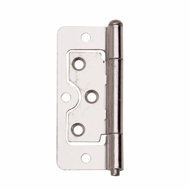 Flush Hinges Zinc Plated 40mm Pack 2