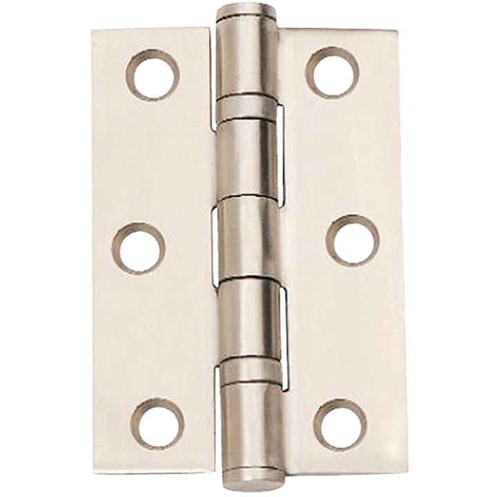 Ball Bearing Butt Hinges Satin Stainles Steel 76mm