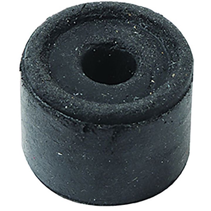 Rubber Doorstop Black 35mm Pack 2