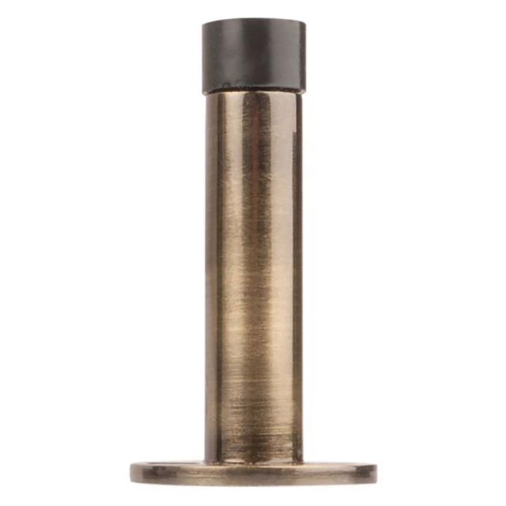 Projecting Door Stop On Rose 63mm Antique Brass