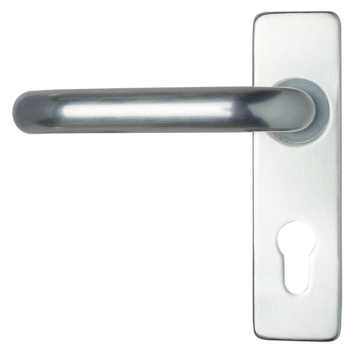Fire Door Aluminium Euro Profile 48.5mm Safety Lever Handle SAA