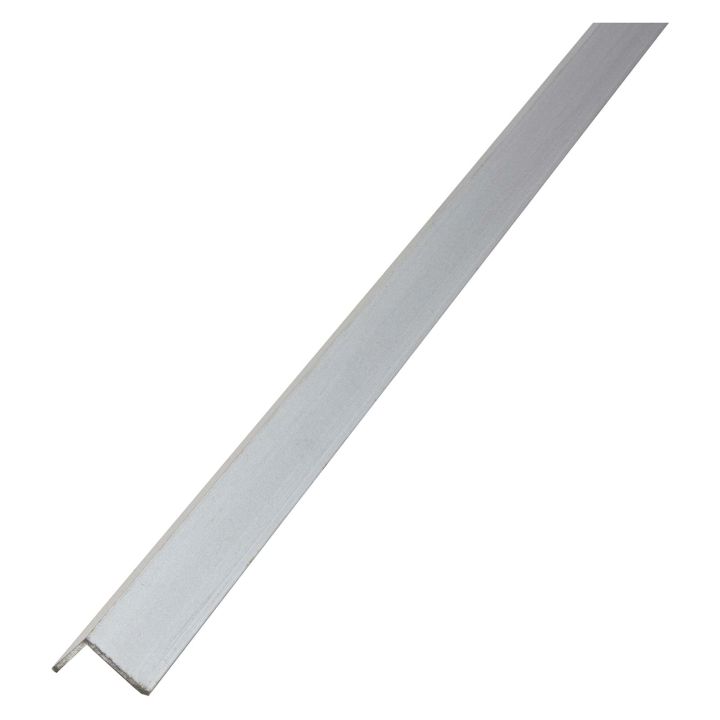 Matt Aluminium Equal Sided Angle 20 x 20 x 2000mm