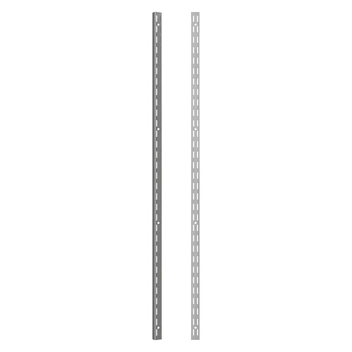 Twinslot Shelving Upright Krome