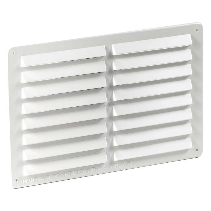 Manrose PVC Fixed Louvre Vent