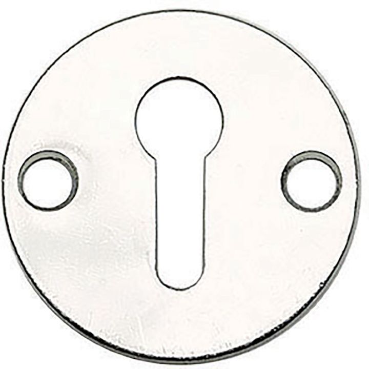 Victorian Escutcheon Open Door Polished Chrome (Pk 2)