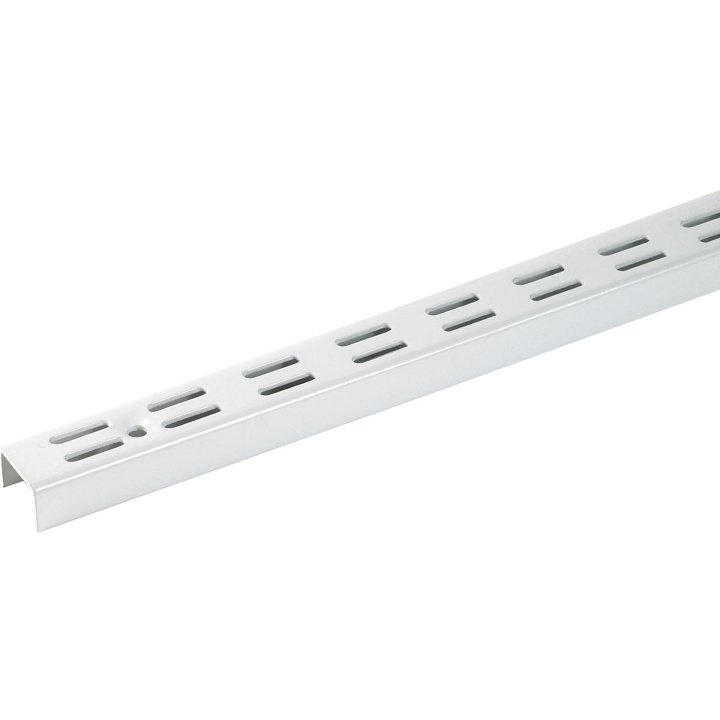 White Twinslot Shelving Upright