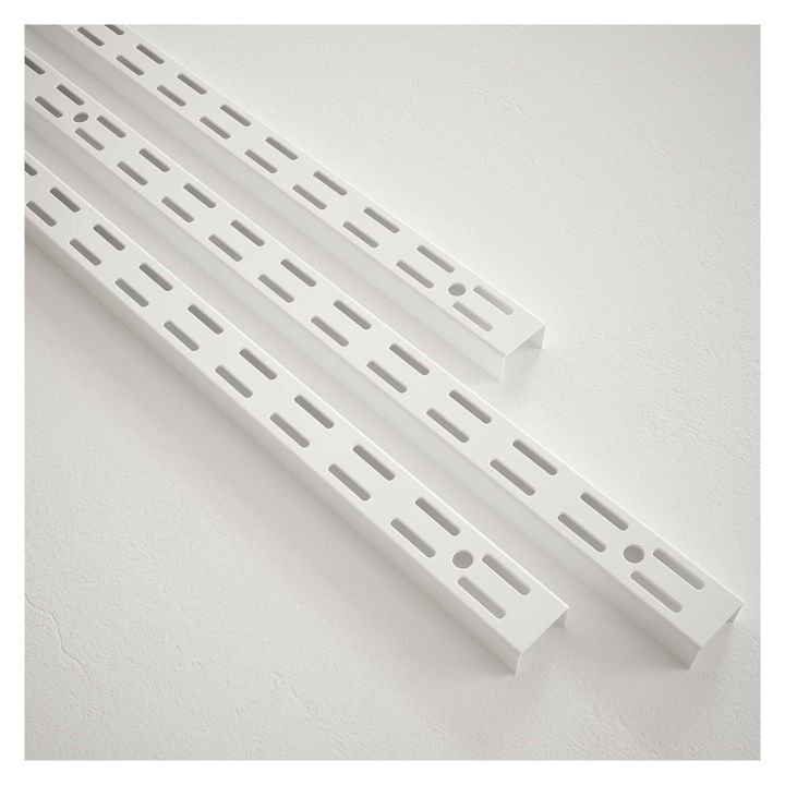 Matt White Twinslot Shelving Upright