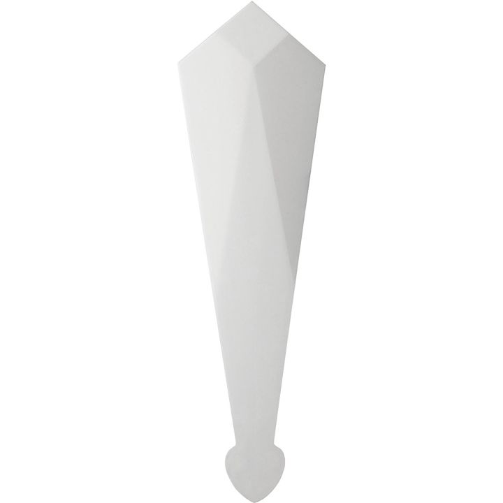 Fascia Finial White