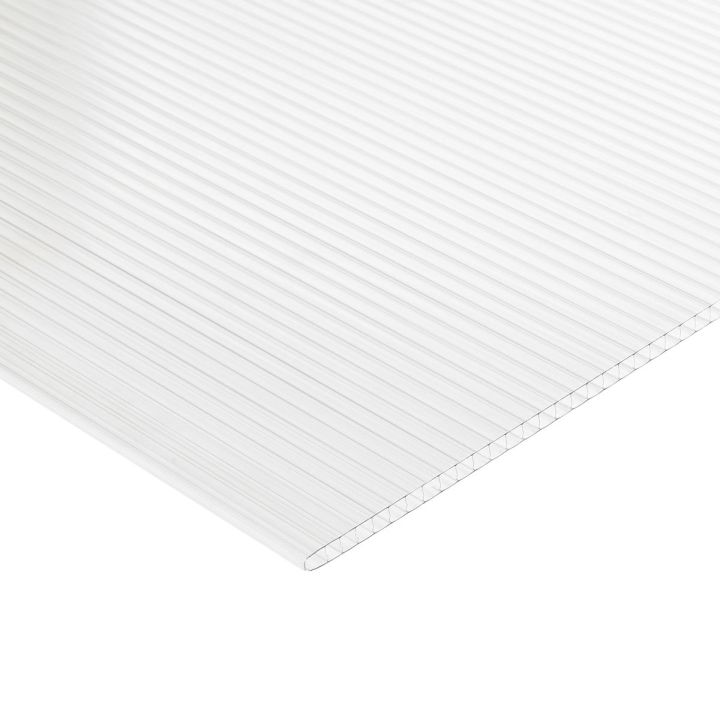 Twin Wall Polycarbonate Roofing Sheet 2500 x 700 x 10mm
