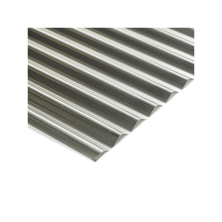 Corrugated Galvanised Sheet 24SWG 2.4m x 610mm