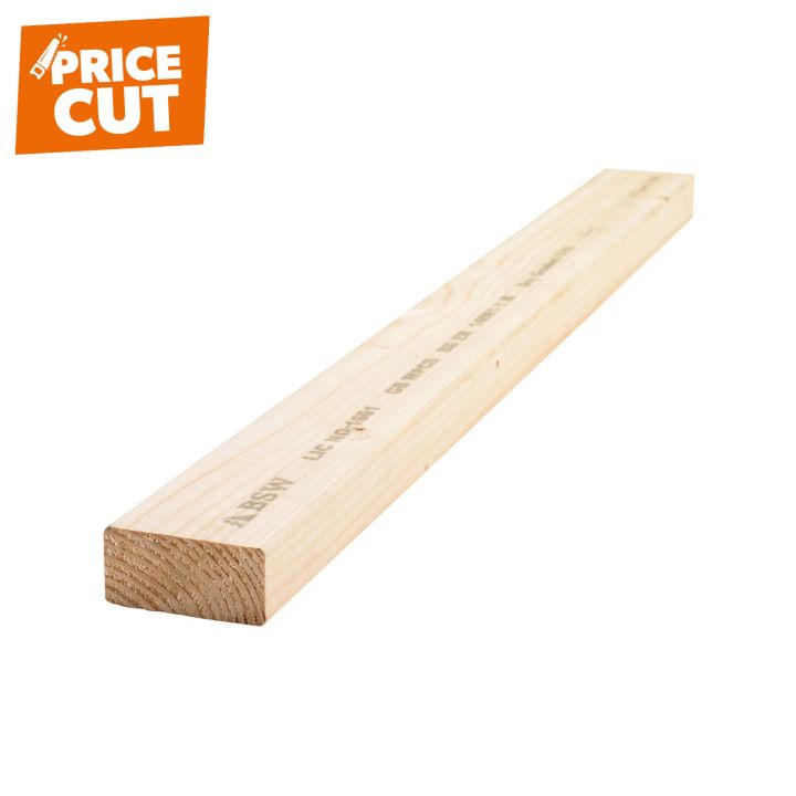 Sawn Easi Edge Timber 100 x 47mm (4" x 2") Kiln Dried C16 FSC®