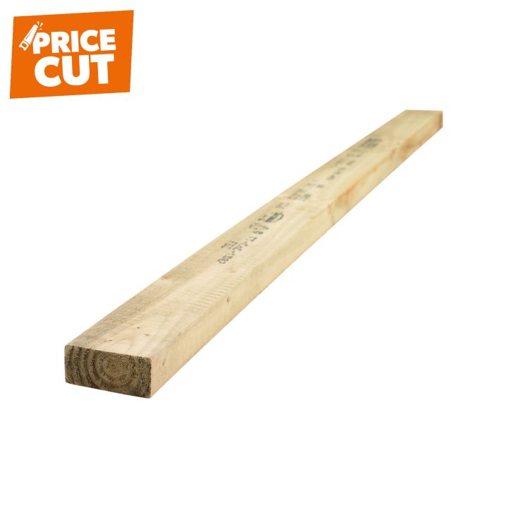 Sawn Treated Easi Edge 150 x 47mm (6" x 2") Kiln Dried C24 PEFC/16-37-158