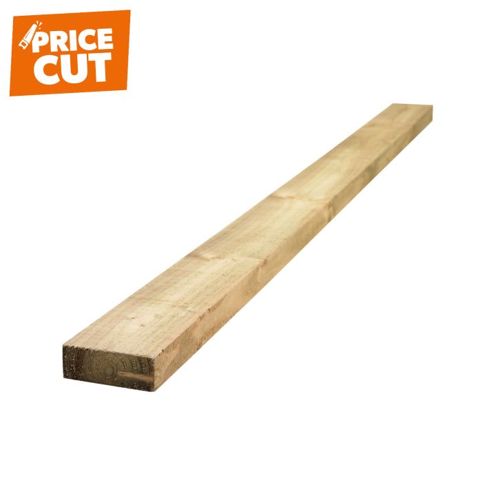 Sawn Green Treated 50 x 25mm (2" x 1")