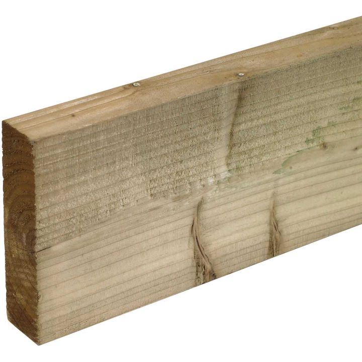 Sawn Treated Easi Edge 175 x 47mm (7" x 2") Kiln Dried C16 FSC®
