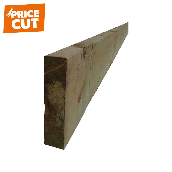 Sawn Treated Easi Edge 225 x 47mm (9" x 2") Kiln Dried C16 FSC®