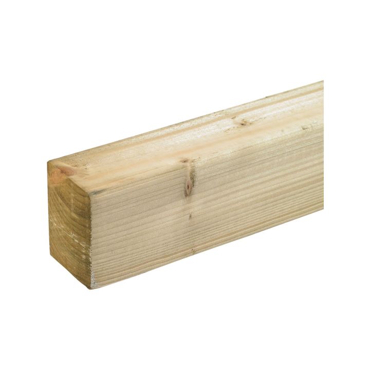 Sawn Treated Easi Edge 100 x 75mm (4" x 3") Kiln Dried C16 4.8m FSC®