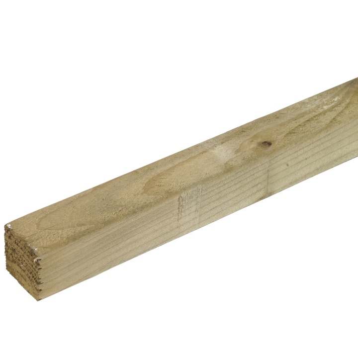 Sawn Treated Green Easi Edge 50 x 47mm (2" x 2") Kiln Dried FSC®