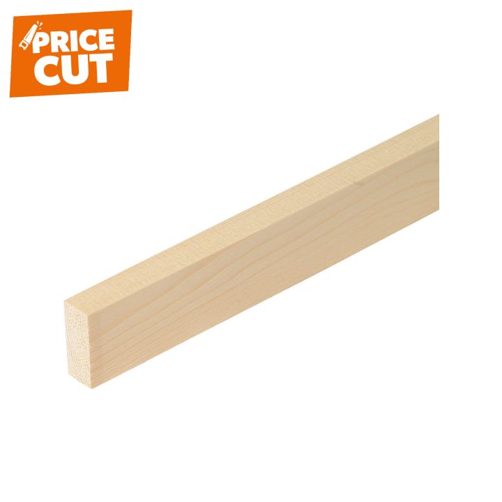 PAR Softwood Whitewood 50 x 22mm  (2" x 1") PTL NOM