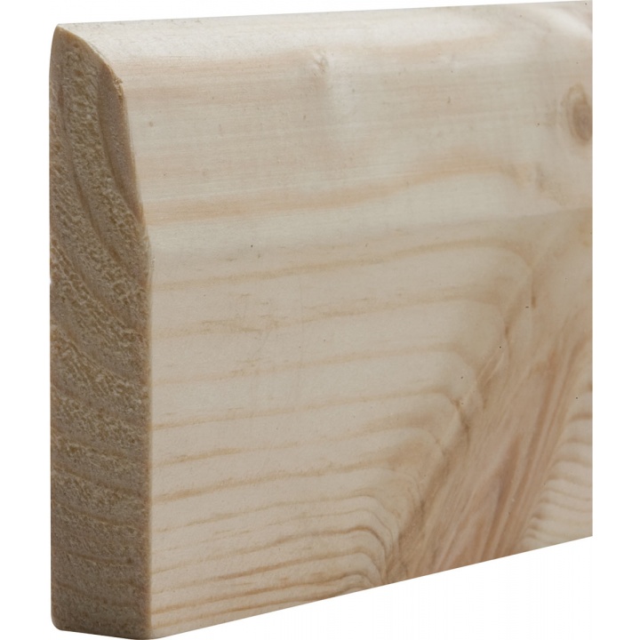 Chamfered Bullnose Skirting 100mm (4") NOM PEFC
