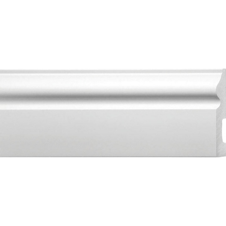 White Foiled Skirting 100 x 14 x 2900mm