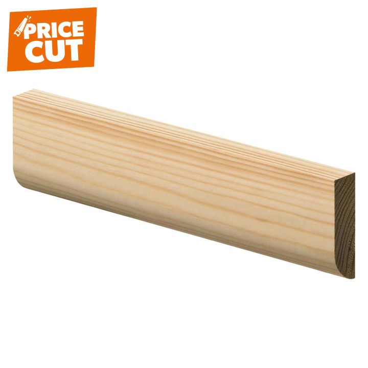 Bullnose Architrave 5th Redwood