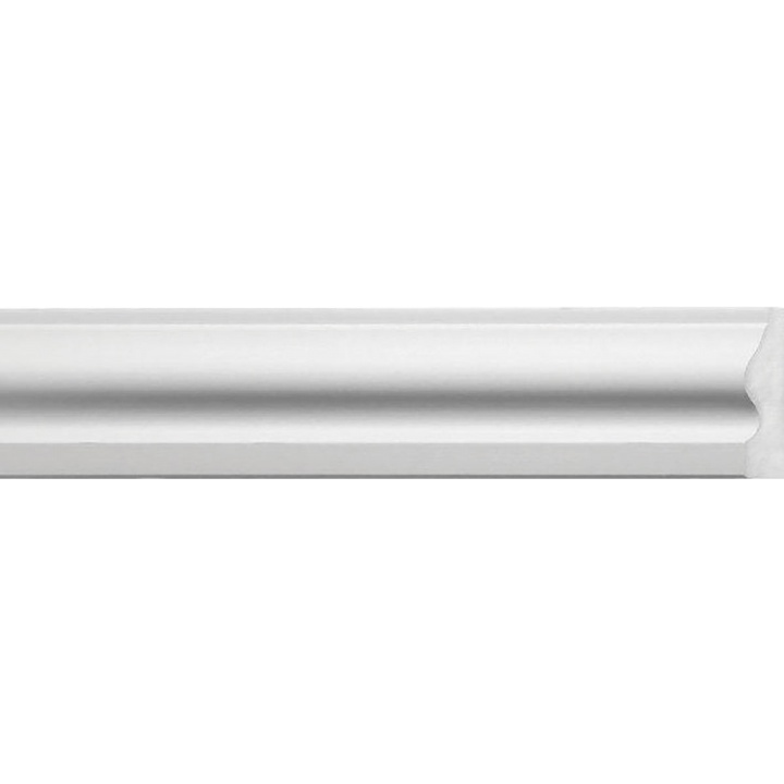 White Foiled Architrave 55 x 14 x 2200mm