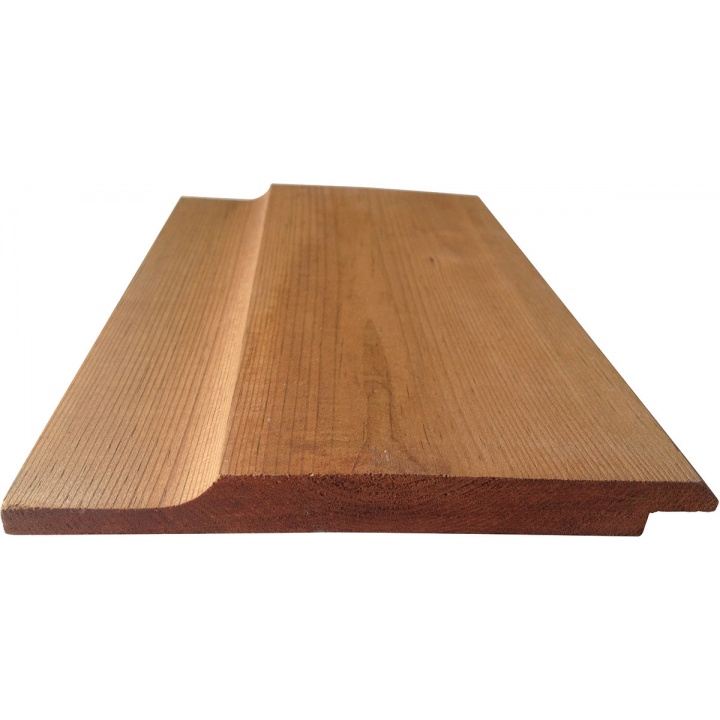 Treated Brown Shiplap Cladding 125 x 19mm (5" x ¾") NOM