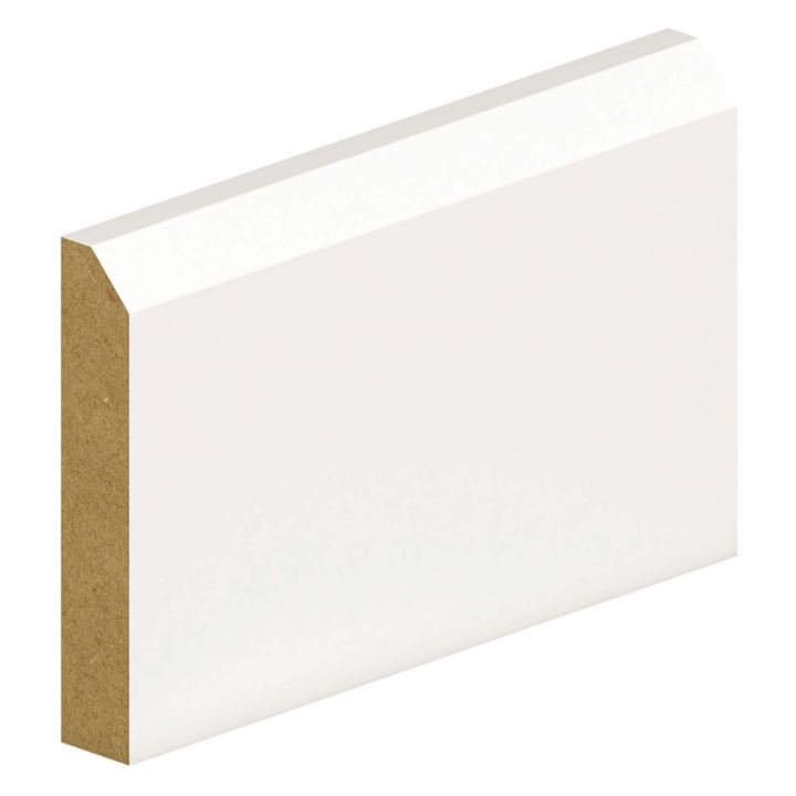 Primed MDF Chamfered Skirting 94 x 18 x 4200mm FSC®