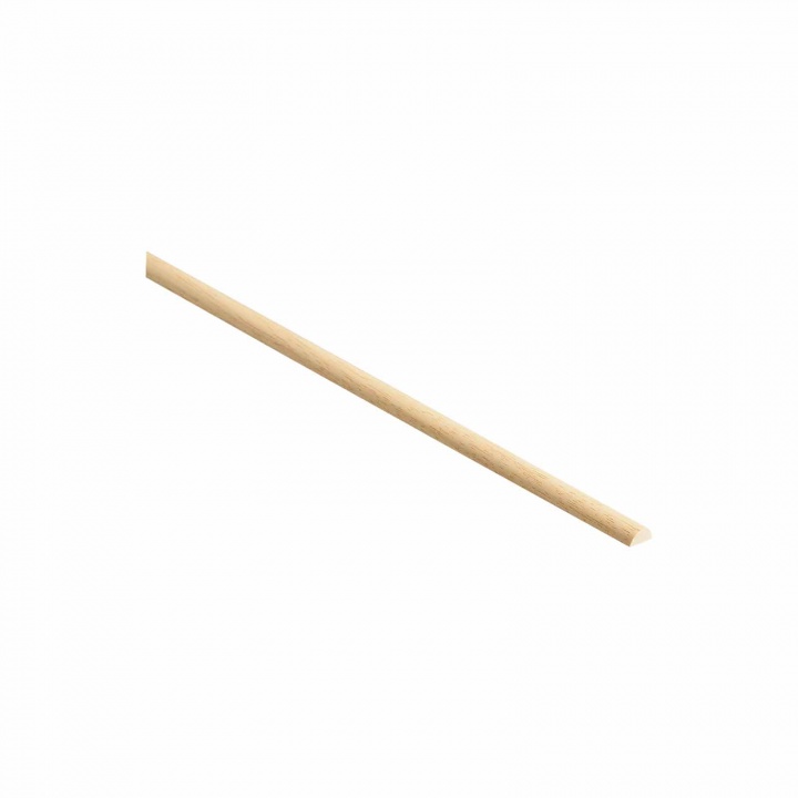 Lt Hardwood Half Round 12mm x 6mm 2.4m FSC®