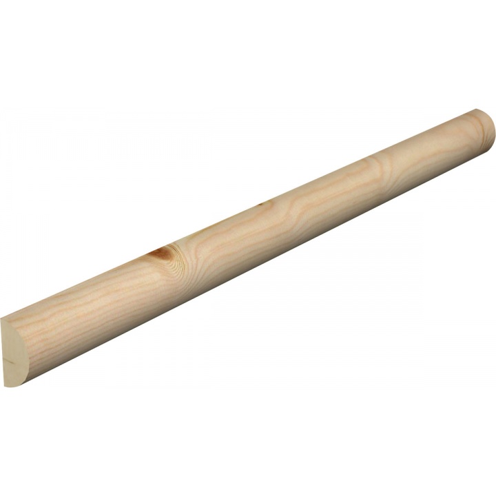 Pine D Mould 25 x 6mm x 2.4m PEFC