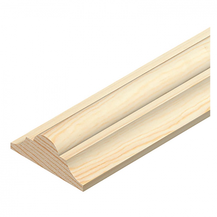 Pine Double Astragal 34 x 12 x 2400mm