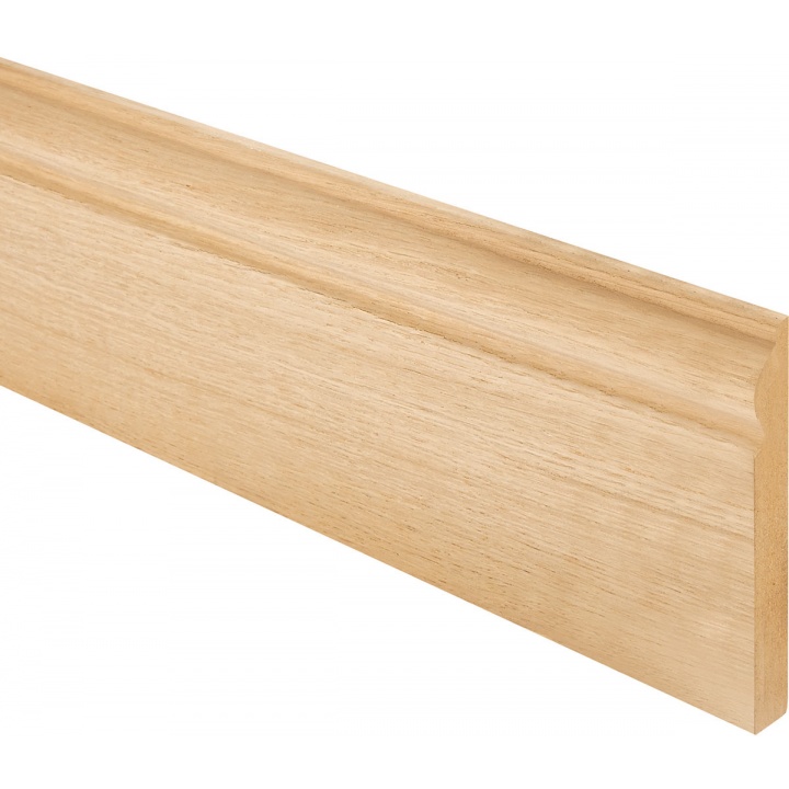 Oak Veneer Torus Skirting 119 x 18 x 4200mm