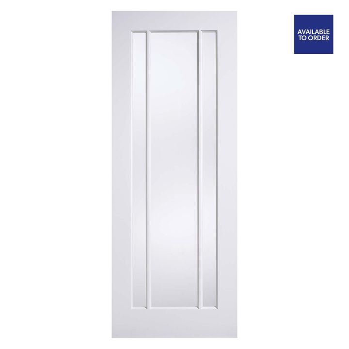 Lincoln Glazed Primed White Doors
