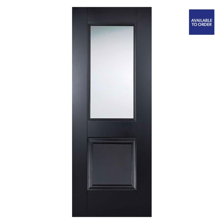 Arnhem Glazed Primed Plus Black Doors
