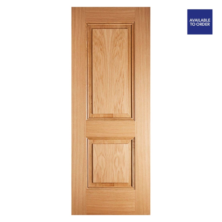 Arnhem 2 Panel Pre-Finished Oak Doors