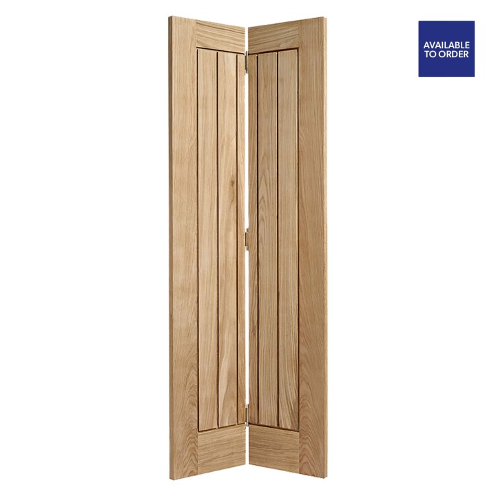 Mexicano Pre-Finished Oak Bi-Fold Doors