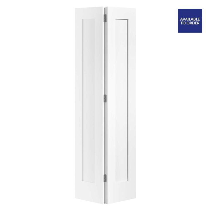 Pattern 10 White Primed Bi-Fold Doors 1981 x 686mm 