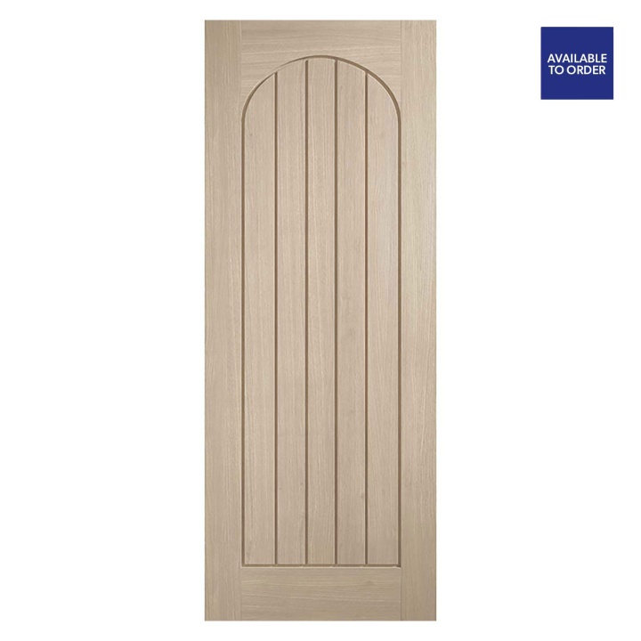 Mexicano Arched Pre-Finished Blonde Oak Doors