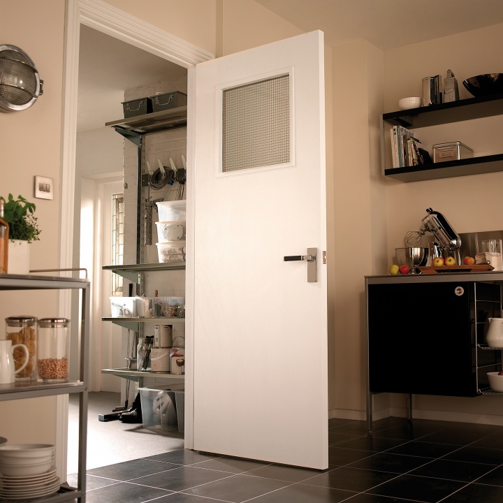 Internal Plywood Firedoor FD30 Preglazed 2032 x 813mm (6'8" x 2'8")